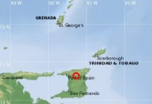 Earthquake on land in Dominica